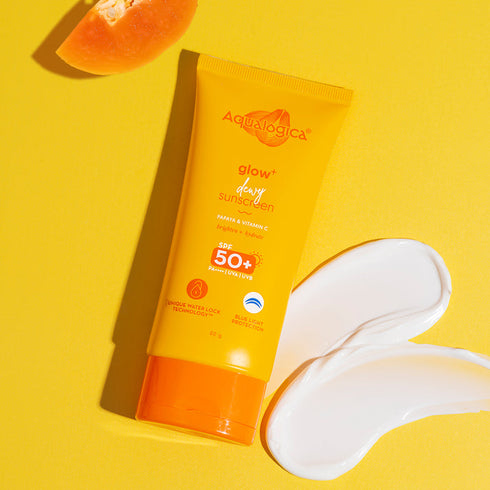 Aqualogica Glow+ Dewy Lightweight & Hydrating Sunscreen